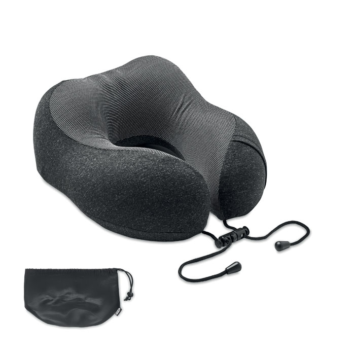 Coussin de voyage publicitaire BANTAL Gris foncé